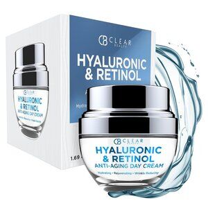 Clear Beauty Hyaluronic & Retinol Face Moisturizer –Day Cream- Korean Product!
